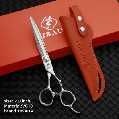 HISADA tijeras barbero profesional 6.2/6.7 inch friseur zubehör VG10 Material hair scissors Professional scissors