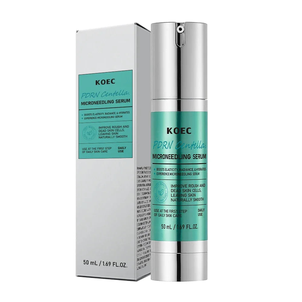 Korean Centella Asiatica Extract Soothes Moisturize Soft Firm Brighten Repair Skin Facial Collagen Microneedle Essence Lotion