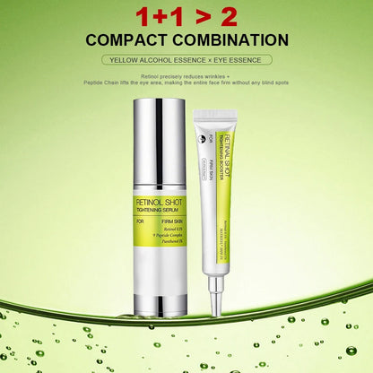 Retinol Shot Eye Cream Anti-aging Eye Serum for Dark Circles Wrinkles Hydrating Essence Firming Treatment Gentle Vitamin C Serum