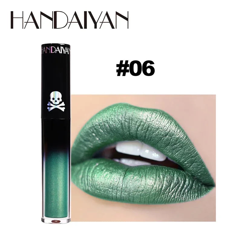 New Black Velvet Lipsticks Halloween Dark Matte Lip Gloss Set Moisturizing Lasting Waterproof No Fade Sexy Red Liquid Lipsticks