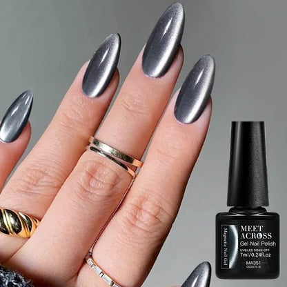 Cat Eye Gel Polish With Nail Magnet Tools For Creating Heart Shapes On Nails Semi Permanent Cat Magnetic Nail Art UV Gel Varnish