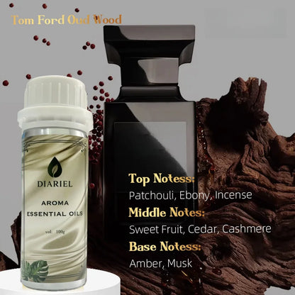 100ML Famous France Perfume Oil Men Women Fragrance Oasis Essential Oil Aromatherapy Diffuser Oil DLor Svuvage Ton Foud Oud Wood
