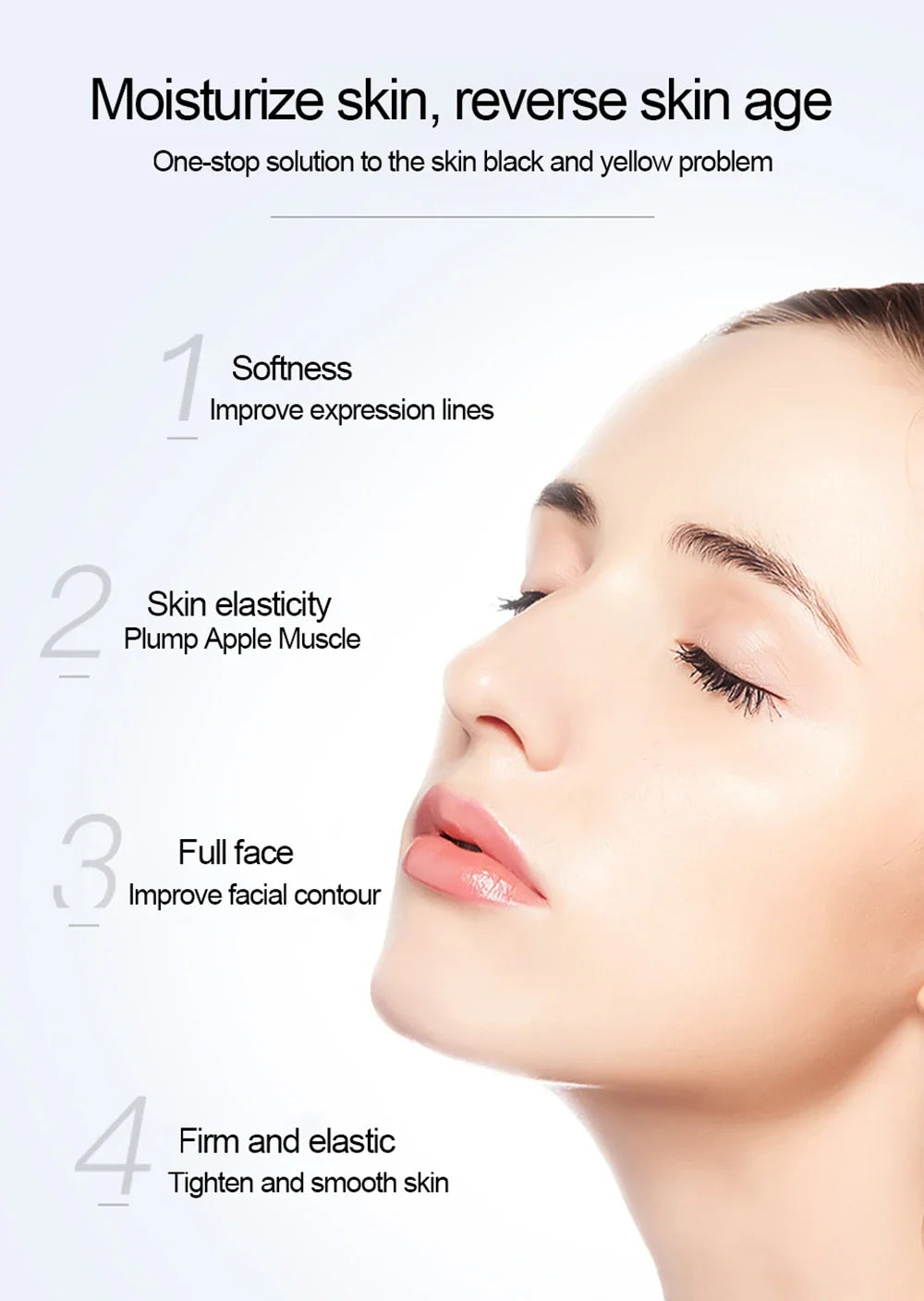 a 500ml  Large Capacity Essence Water Niacinamide Improve Dull Hyaluronic Acid Moisturize Dry Skin Facial Beauty Care Toner