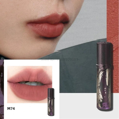 Girlcult Matte Lipstick Nude Sexy Red Brown Velvet Lip Gloss Waterproof Non-Stick Cup Long Lasting Lip Glaze Women Makeup