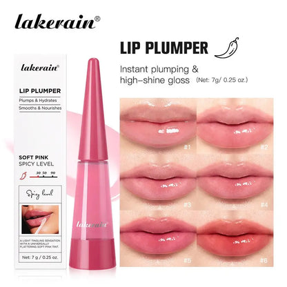 Winter Instant Lip Plumping Oil Sexy Lip Deep Hydrating Moisturizing Care Ultimate Plumping Lip Plumper Gloss Sexy Beauty Makeup
