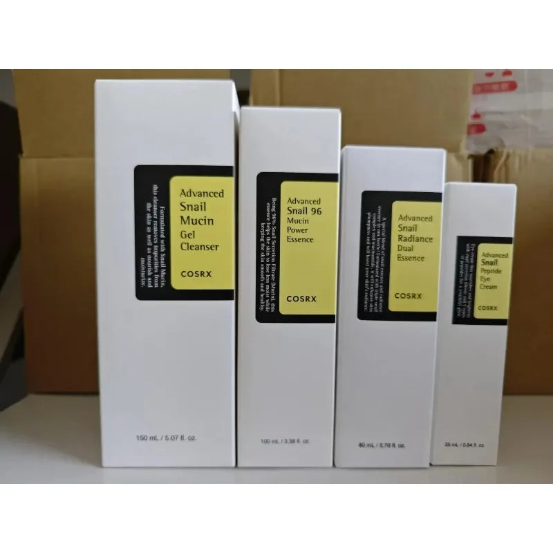 Nutrition Snail Mucin Power Repair Essence Water Gentle Facial Cleanser Toner Moisturizing Hyaluronic Acid Nourishes Skin