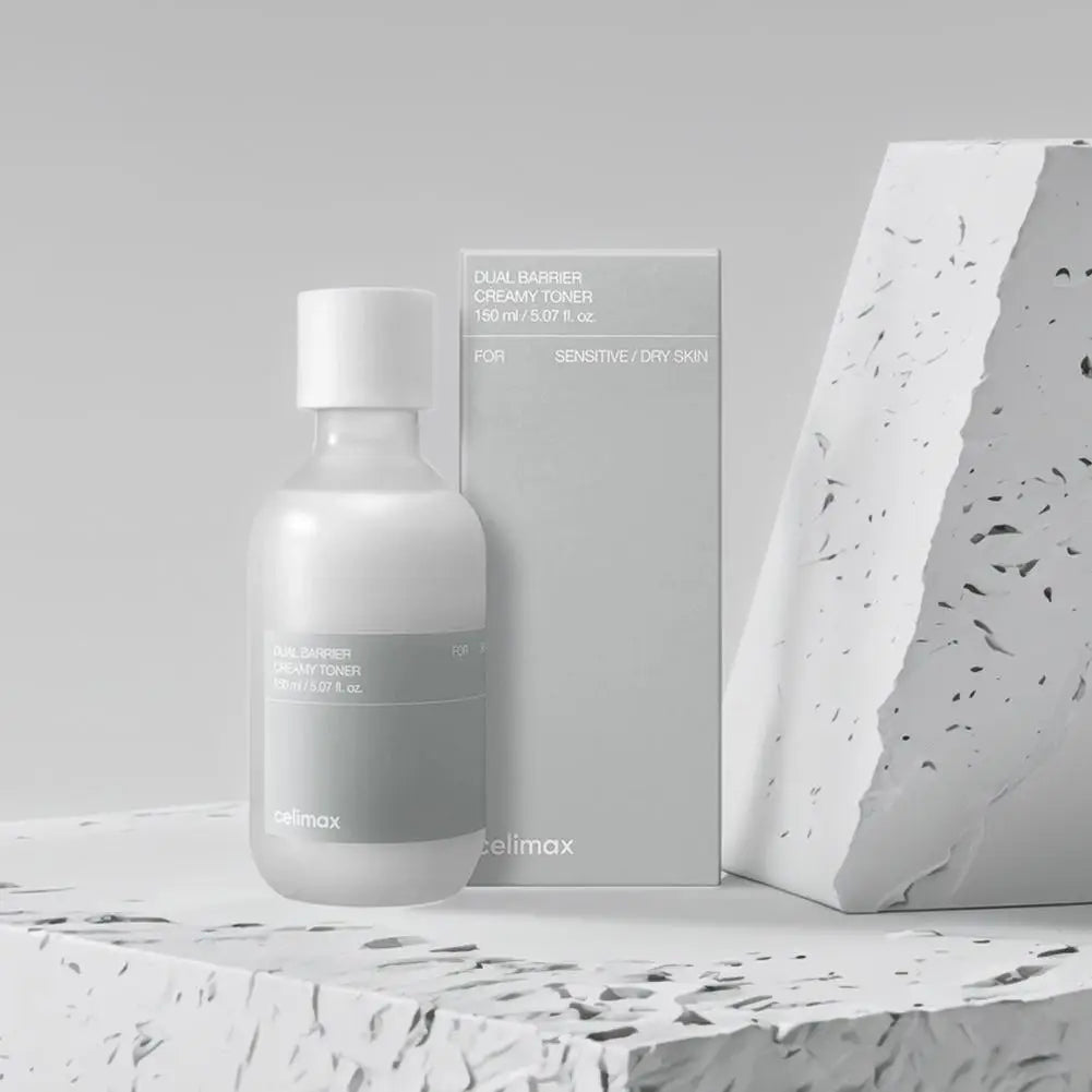 Korean Celimax Skincare Set Dual Barrier Toner, BHA Peeling Pad, Antioxidant Noni Ampoule, SPF50+ Sunscreen, Centella Face Cream