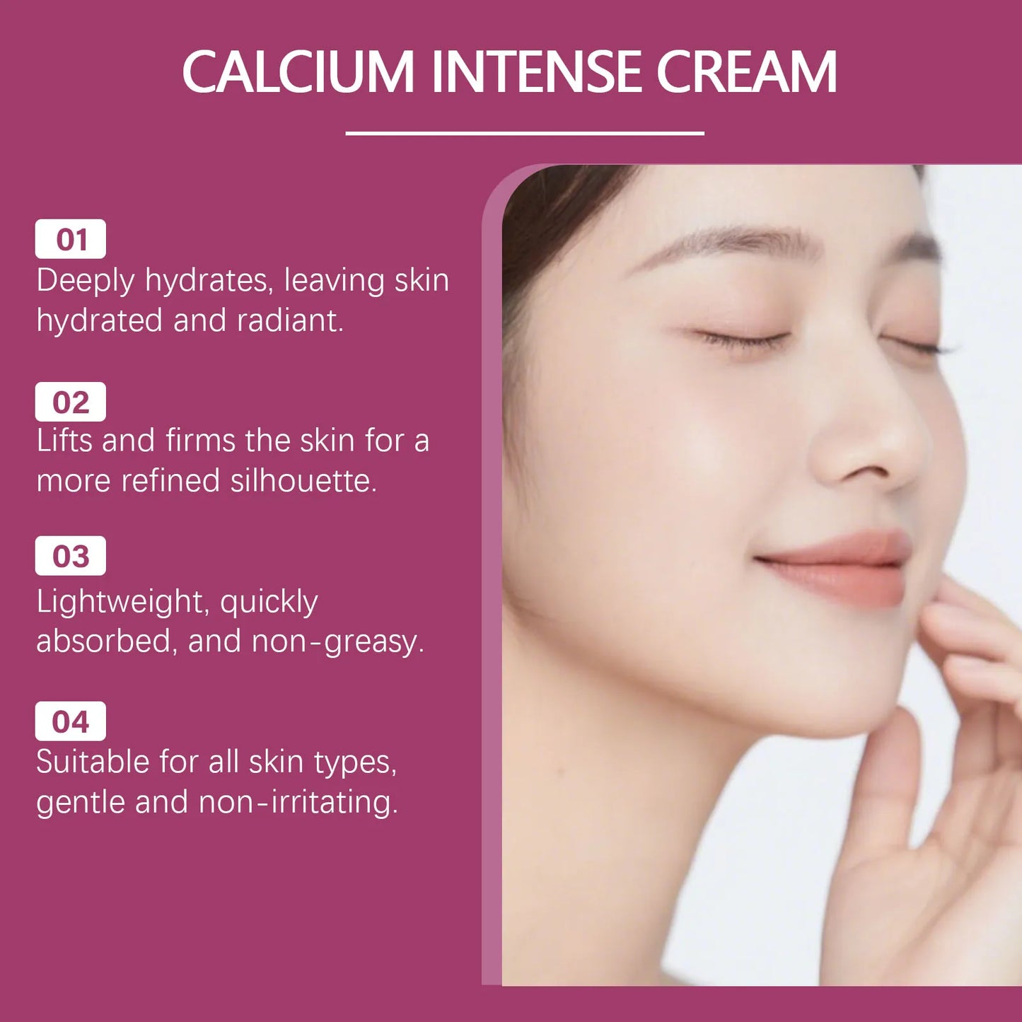 Tremella Moisturizing Face Cream Promote Collagen Production Repair Skin Barrier Improve Skin Sagging Nourishing Facial Lotion
