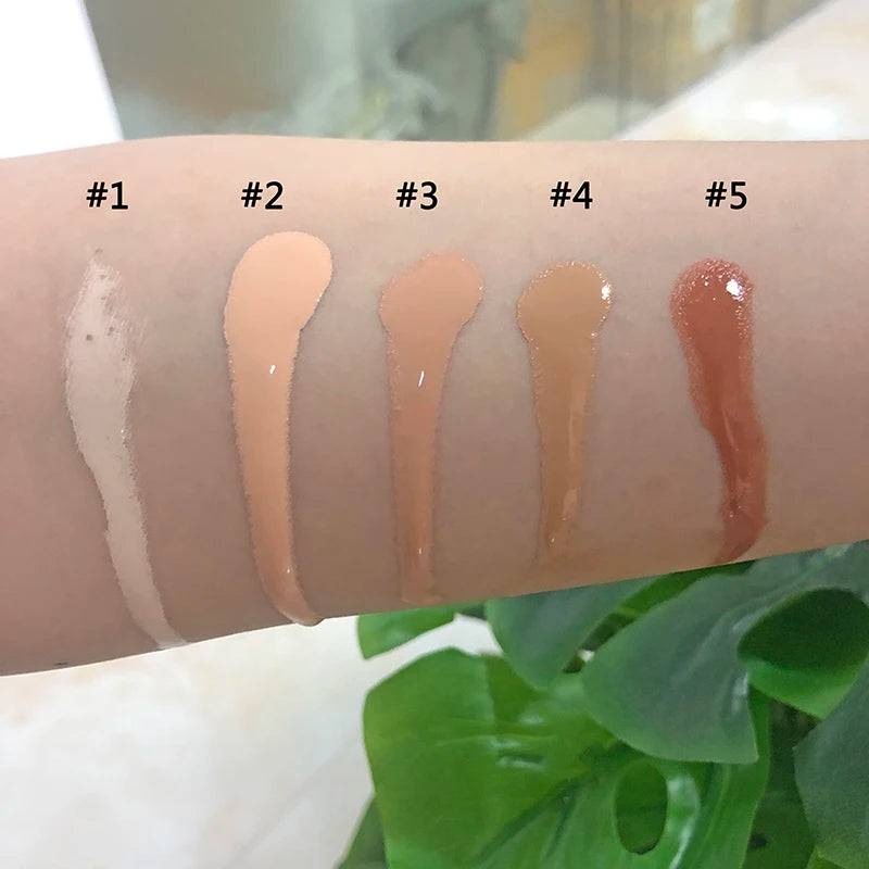 5ml BB Cream Glow Serum Starter Kit Niacinamide/Peptide Facial Foundation Cream Treatment Microparticles Moisturizing Skin Care