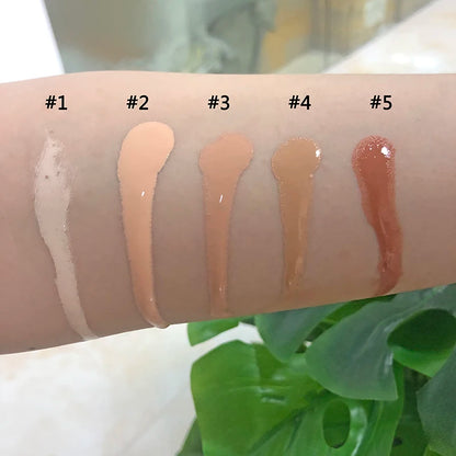 5ml BB Cream Glow Serum Starter Kit Niacinamide/Peptide Facial Foundation Cream Treatment Microparticles Moisturizing Skin Care