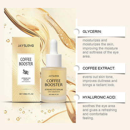 Jaysuing Caffeine Eye Serum Anti Wrinkle Firming Skin Remove Dark Circles Brighten Eyes Ageless Instantly Moisturize Nourish Eye