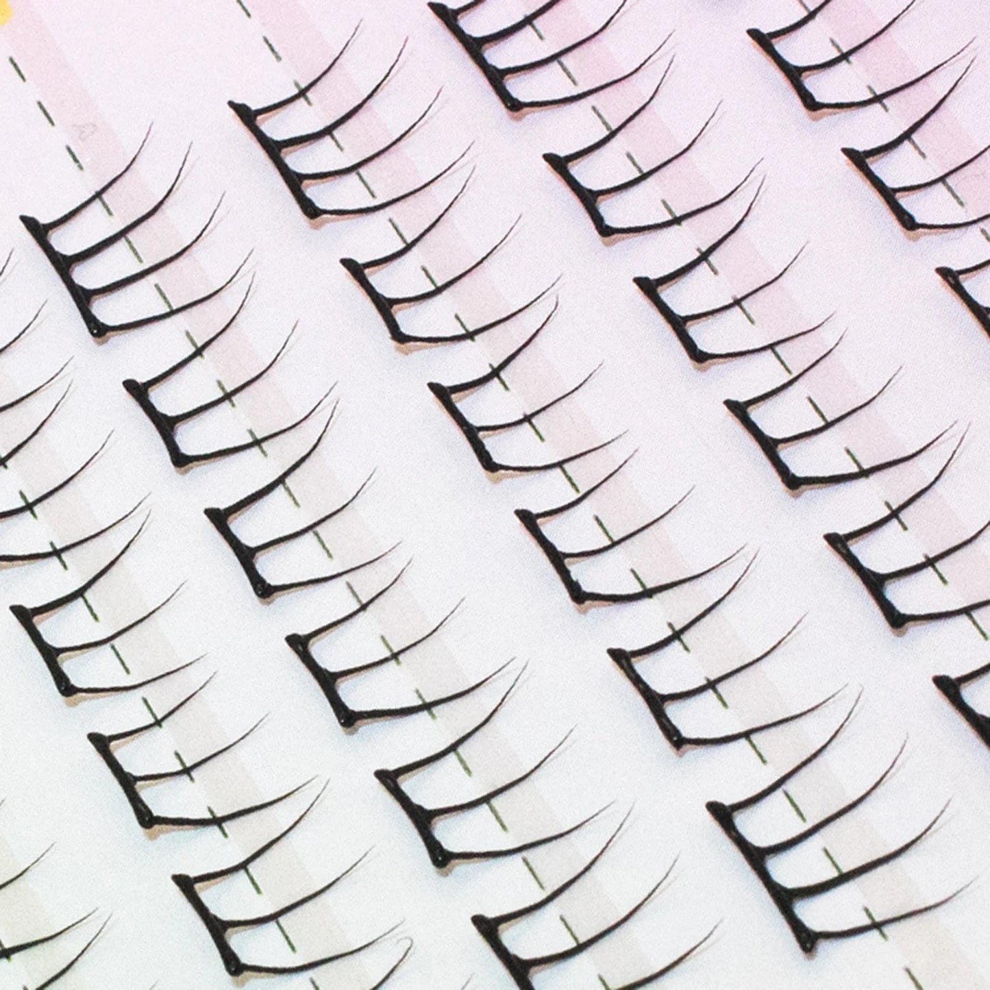 Large Capacity Korean Style Eyelashes Clusters Dense Comics Artificial Eyelashes Perfect Makeup Tool For Girls Enlarge Your Eyes