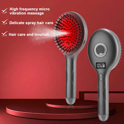 630nm Electric Spray Massage Comb High Frequency Vibration Head Scalp Massager Loss Prevention Massage Brush Scalp Care Tool