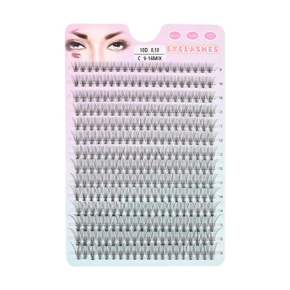 48/60/160/280Pcs Cluster Natural Eyelashes Extensions Lashes Clusters False Eyelash Clusters Extensions Individual Lashes Makeup