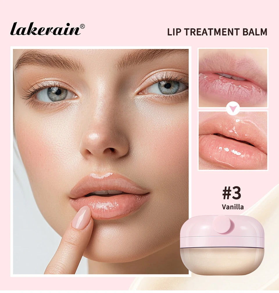 Deep Moisturizing Lip Balm Set Smoothes Lip Wrinkles Nourishing Lip Care Balms Long-lasting Moisturizing Plump Lips Perfect Gift