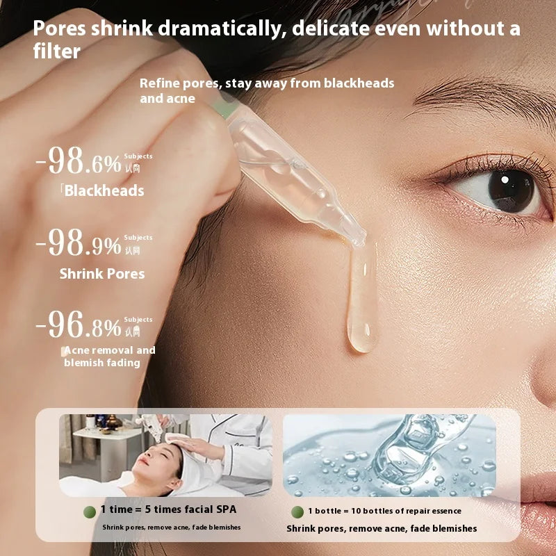 RUYI Salicylic acid and glycolic acid essence repair acne, fade acne marks, shrink enlarged pores and facial closure