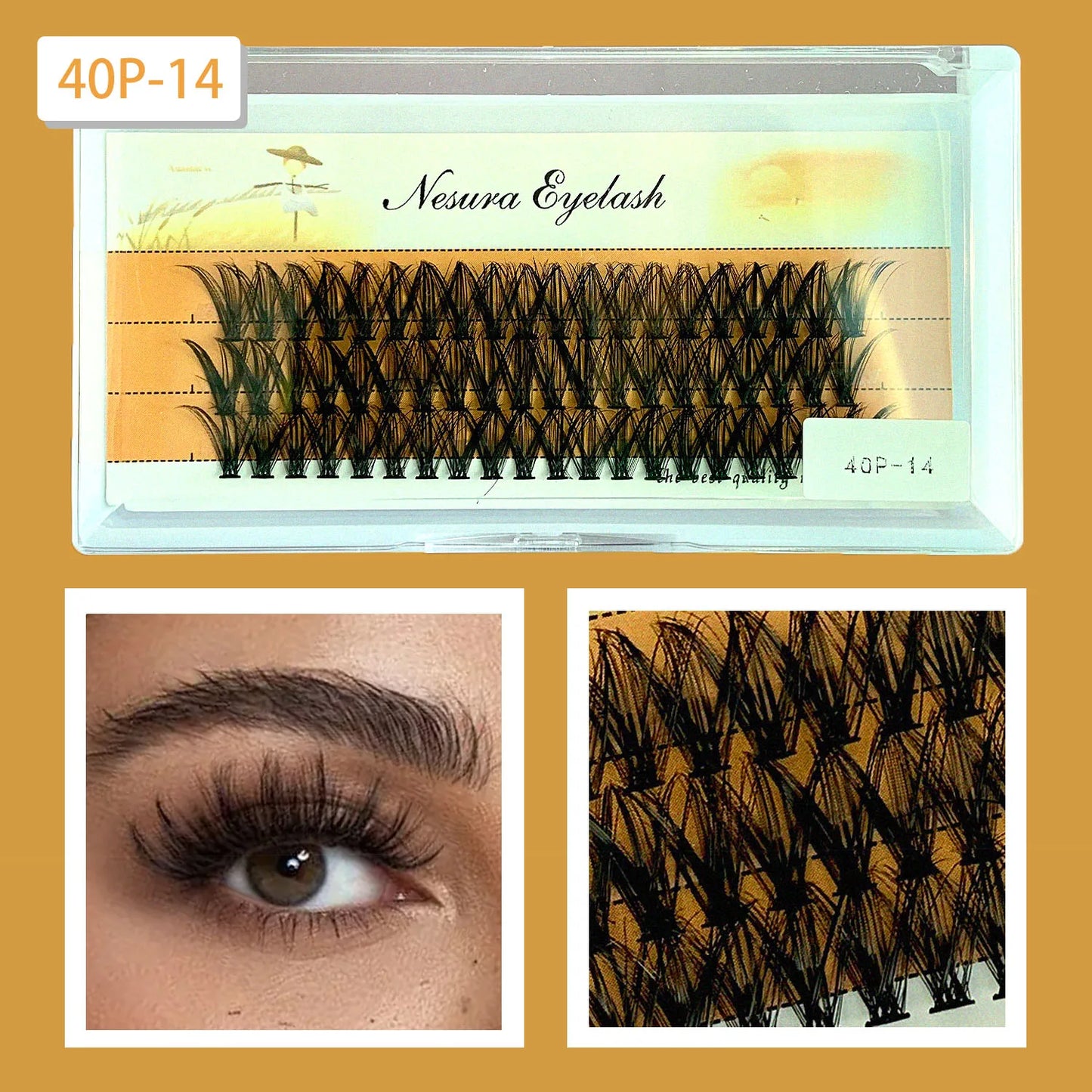Cluster Eyelashes Kit Five Styles Available Single Eyelashes Clustered Simulation Natural DIY Eyelashes Thickness and Length