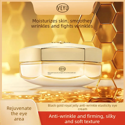 Beauty Salon Line-grade Black Gold Royal Jelly Collagen Light Wrinkle Eye Cream Care Anti Wrinkle Cream Eye Bags Contour Beauty