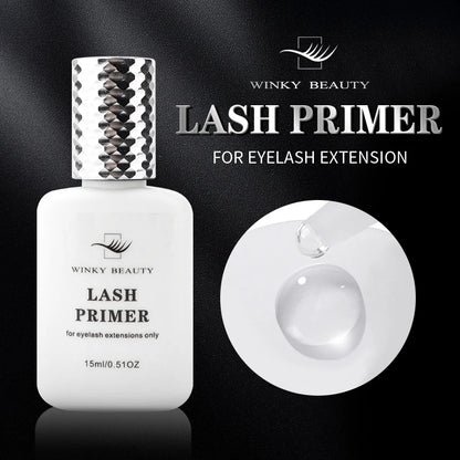 Winky Beauty Eyelash Extensions Glue Primer for Lash Application From South Korea 15ml Fixing Agent Lashes Glue Makeup Tools
