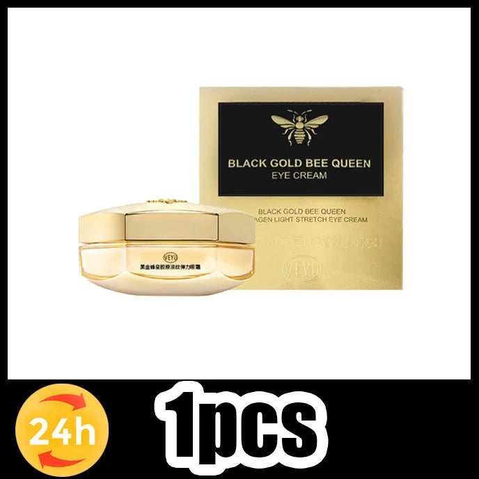 Beauty Salon Line-grade Black Gold Royal Jelly Collagen Light Wrinkle Eye Cream Care Anti Wrinkle Cream Eye Bags Contour Beauty