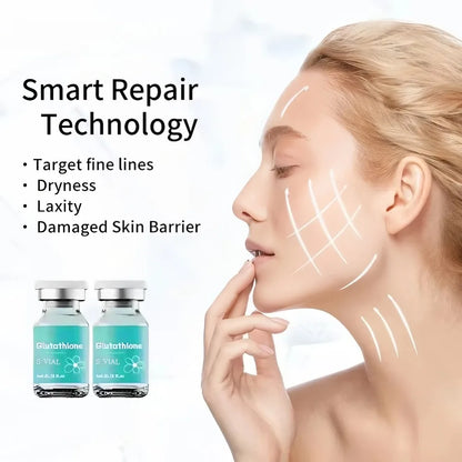 Glutathione Ampoule Essence 4ml×5 - Deep Moisturizing Facial Serum for Brightening & Firmness