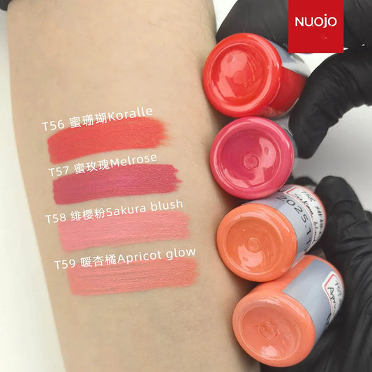 FAMISOO New 4 Colors 5ML Professional Permanent Makeup Pigments Tattoo Lips inks Tattoo Pigments Beauty Art Women Use