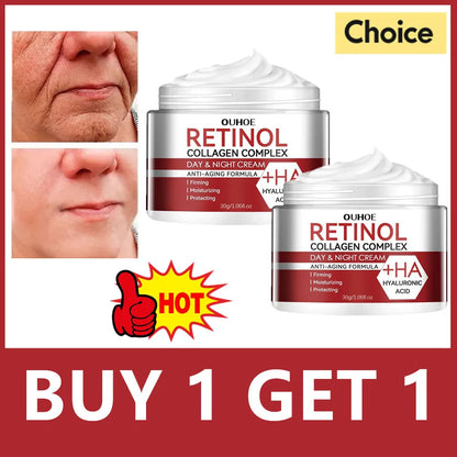 Retinol Face Moisturizing Cream Anti-wrinkle Hydrating Shrink Pores Retinol Cream Fade Fine Lines Skin Care Products For Women
