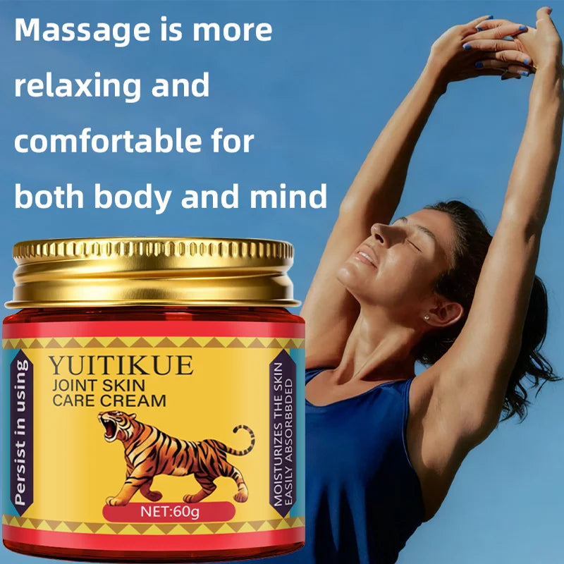 YUITIKUE Joint Cream deeply hydrates and nourishes the skin, is gentle, and works better with long-term use.