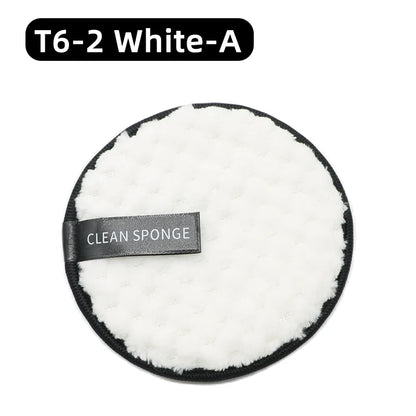 OGEYERO Reusable Makeup Remover Pads Cotton Wipes Microfiber Make Up Removal Sponge Cotton Cleaning Pads Tool
