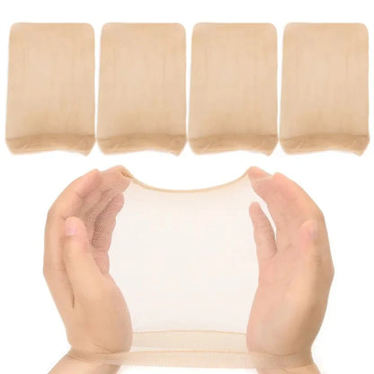 Wholesale HD Wig Cap for Women Invisible Ultra-thin Stretchy Stocking Caps for Lace Front Wigs Sheer Wig Cap Thin Nylon Cap