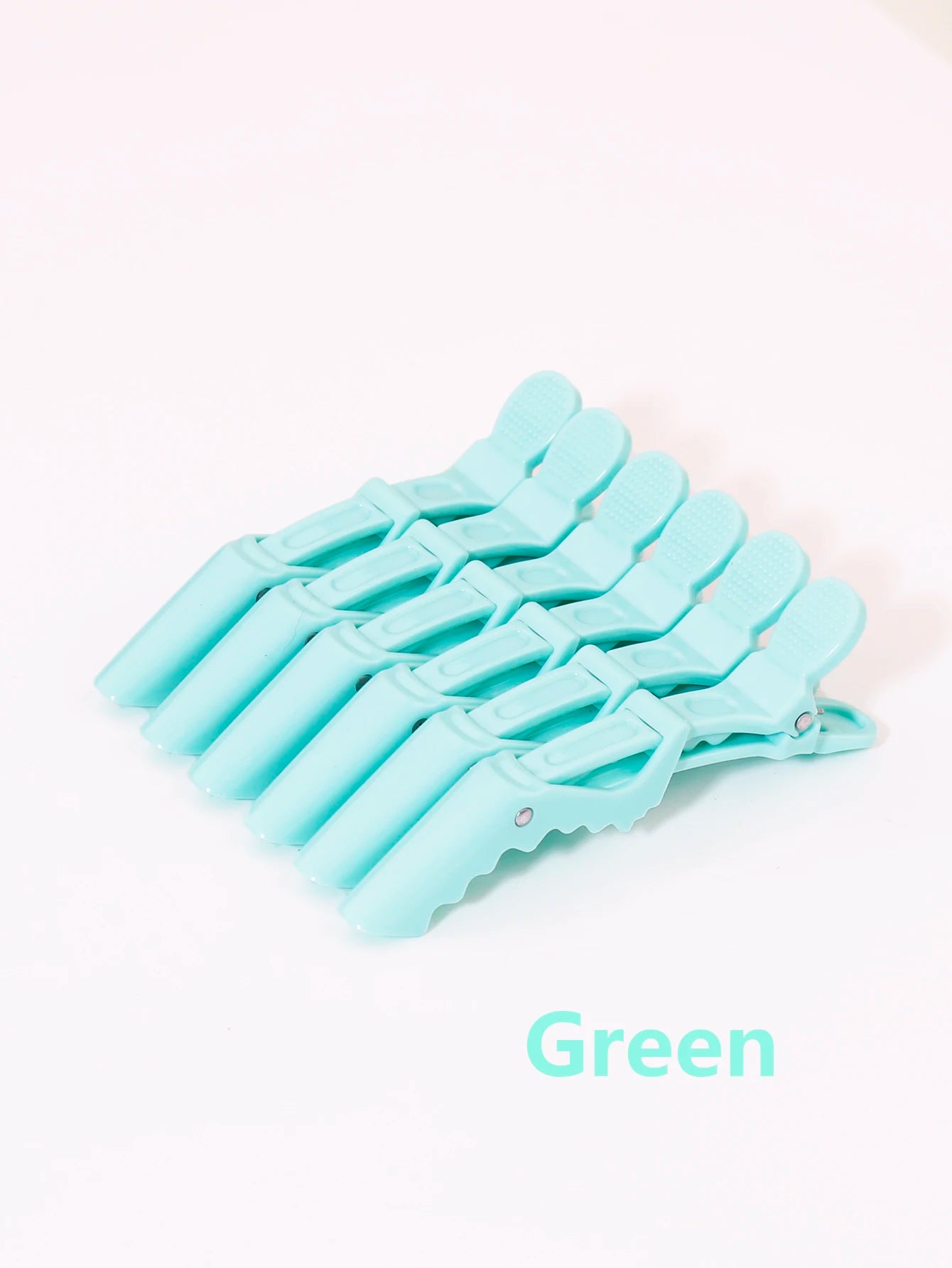 6pcs crocodile hair clip design claw shaped hair clip salon hair clip hair accessories makeup clip Special for real hair wigs