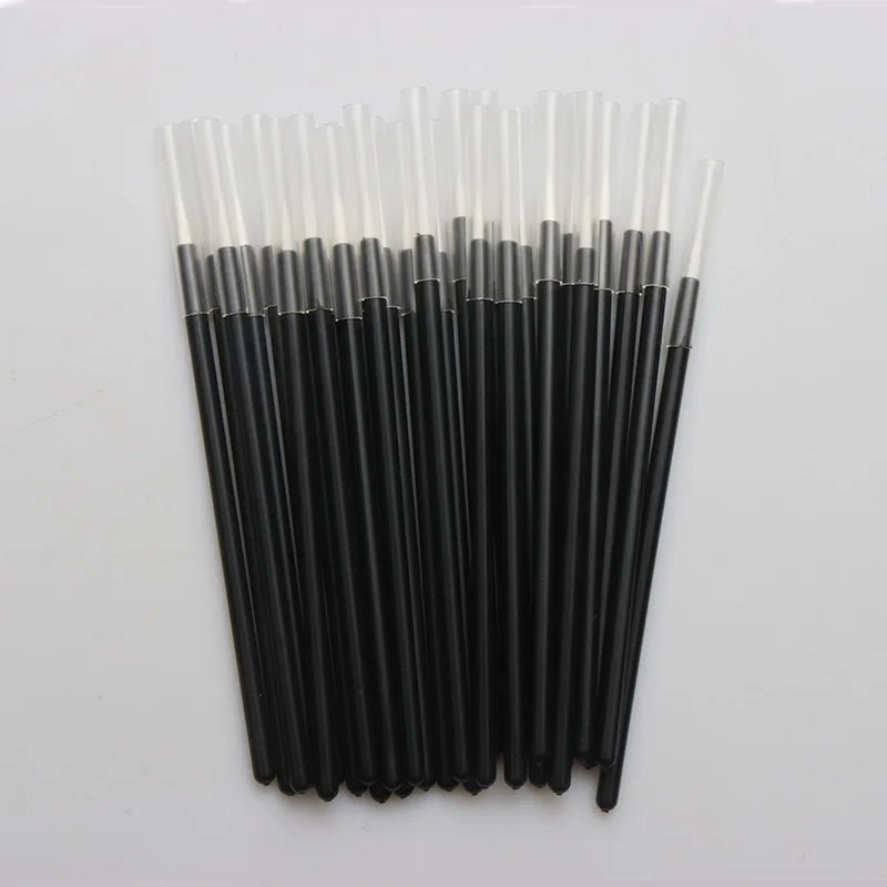 50pcs Disposable Nail Art Brush Eyeliner Eyeline Makeup Tools Manicure Painting Pen Beauty Tool Nail Gel Liner Brushes