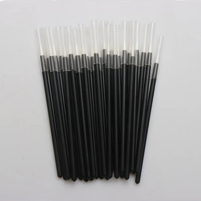 50pcs Disposable Nail Art Brush Eyeliner Eyeline Makeup Tools Manicure Painting Pen Beauty Tool Nail Gel Liner Brushes