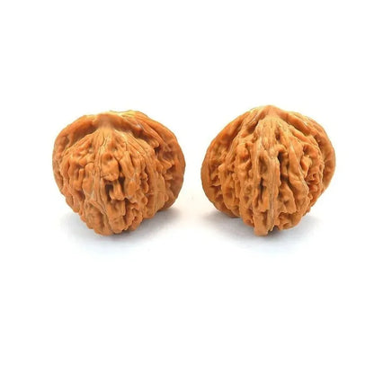 1 Pair Durian Thorn Wooden Massage Balls Set - Acupressure Therapy for Hands, Feet & Full Body Relaxation