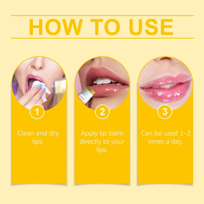 1/2/3pcs Lemon Ginger Lip Balm Turmeric Dark Melanin Remove Mask Gloss Exfoliating Improve Dullness Moisturizer Lip Repair Balm