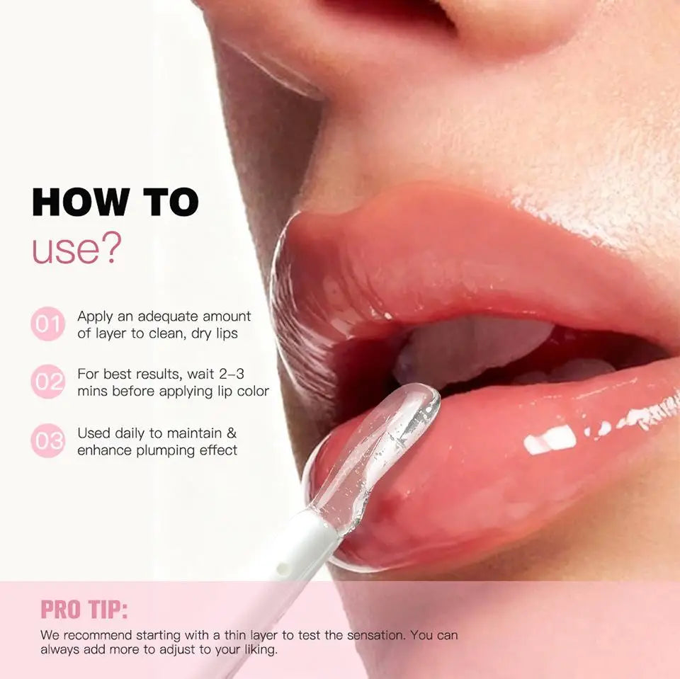 Winter Instant Lip Plumping Oil Sexy Lip Deep Hydrating Moisturizing Care Ultimate Plumping Lip Plumper Gloss Sexy Beauty Makeup