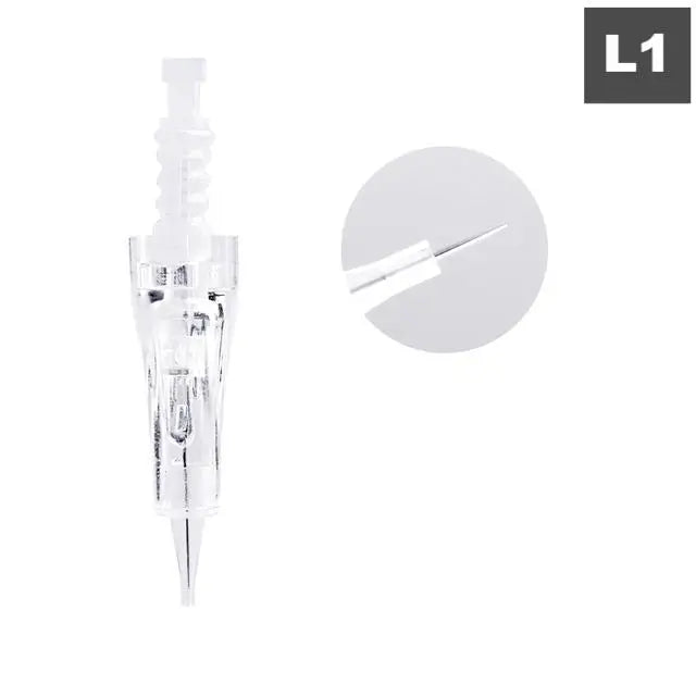 50Pcs Dr Pen N2/MYM/M5/M7 Needle Cartridge For Dr Pen Machine Replace 9pin/12Pin/36Pin/Round Nano microneedling