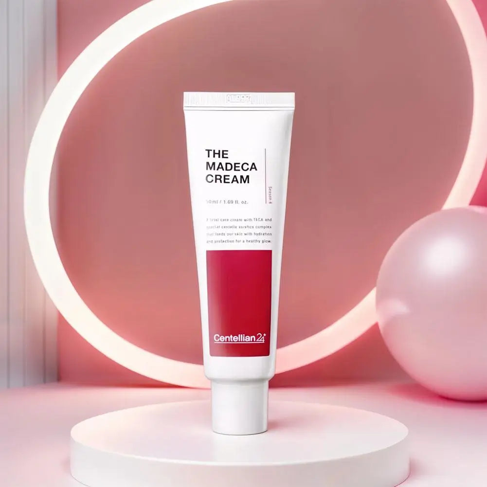 Centellian 6th Generation The Madeca Cream, Active Whitening, Antioxidant, Long-lasting Hydrating, Repairing Dry Skin, Skincare
