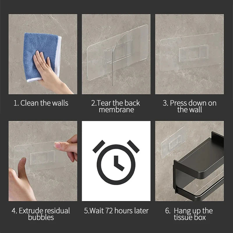 Acrylic Anti Fog Mirror Shower Shaving Fogless Mirror Washroom Travel Accessories For Women Makeup Man Shaving Bathroom Tools