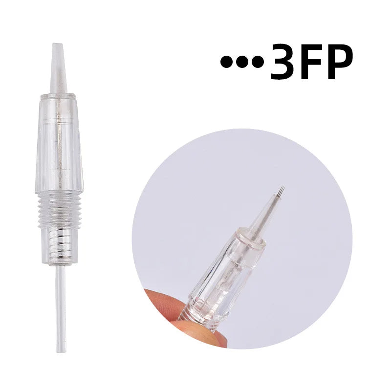 5PCS Microneedles Disposable Screw Needle Cartridge For Premium Charmant Permanent Tattoo Machine 1P 1D 2P 3P 3FP 5P 5FP 7FP 7P