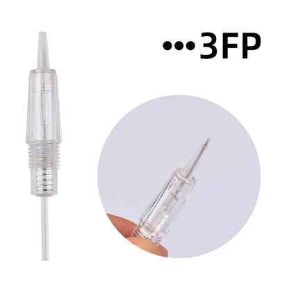 5PCS Microneedles Disposable Screw Needle Cartridge For Premium Charmant Permanent Tattoo Machine 1P 1D 2P 3P 3FP 5P 5FP 7FP 7P