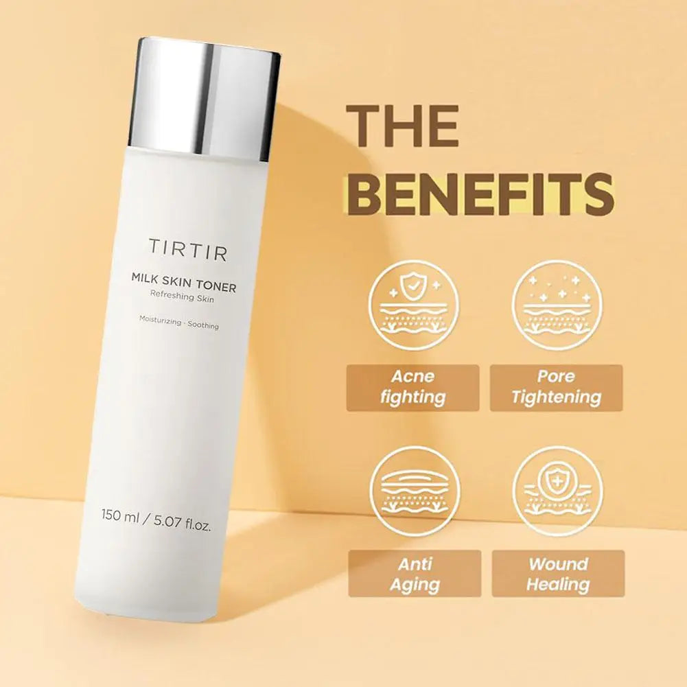 Skin Toner Milk Rice Formula Hydrating Brightening 2 Niacinamide Rice Bran Extract Ceramide All Skin Types Soothing Skin Care