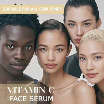 RDQCTQ Vitamin C Whitening Serum Remove Freckles Dark Spots Fade Melasma Melanin Brighten Repair Dull Face Essence Skin Care