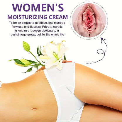 Women's Intimate Moisturizing Cream 60g - Honey Peach Essence, for Snowy Glow & Elastic Smooth Skin, Exquisite Goddess Care