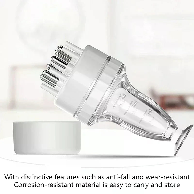 Scalp Applicator Liquid Comb For Hair Scalp Treatment Essential Oil Liquid Guiding Massager Comb Hair Growth Serum Oil Apply