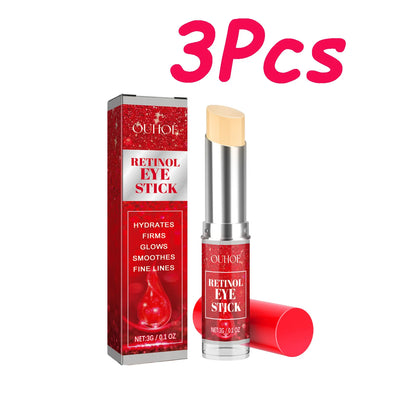 Retinol Eye Cream Stick Lightening Dark Circles Firming Skin Anti-Wrinkle Firming Brightening Eye Repair for Women Eyes Care
