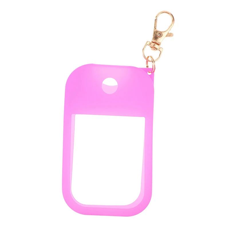 New Universal Silicone Sleeve Reusable Hand Sanitizer For 30ml Card Spray Bottle With Silicone Sleeve Separate Bottle