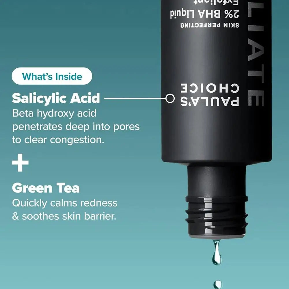 Paula's Choice 2% Salicylic Acid Essence Deeply Cleanses Pores Shrinks Pores Improves Skin and Gently Exfoliates Facial Skincare