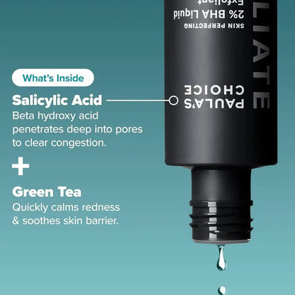 Paula's Choice 2% Salicylic Acid Essence Deeply Cleanses Pores Shrinks Pores Improves Skin and Gently Exfoliates Facial Skincare
