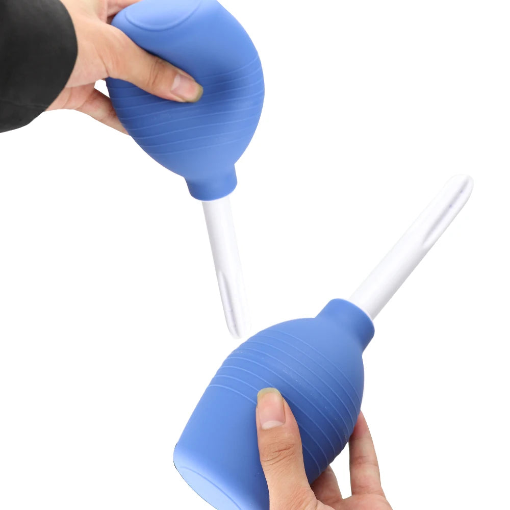 Unisex Enema Irrigator Enema Ball Syringe Anal Irrigation Cleaner Enema Colon Cleansing Men and Women Hygiene Enema Anal Cleaner